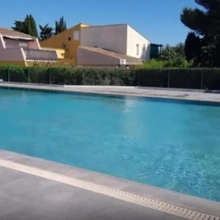 Climatise Avec Piscine, Tennis Et Parking Gratuit Apartament Agde